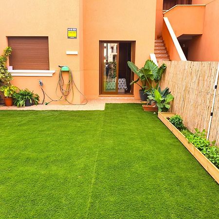 Espacioso Apartamento Con Preciosos Jardines Y Bbq Isla Plana Kültér fotó